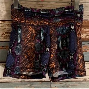 Snake Skin Bootie Shorts